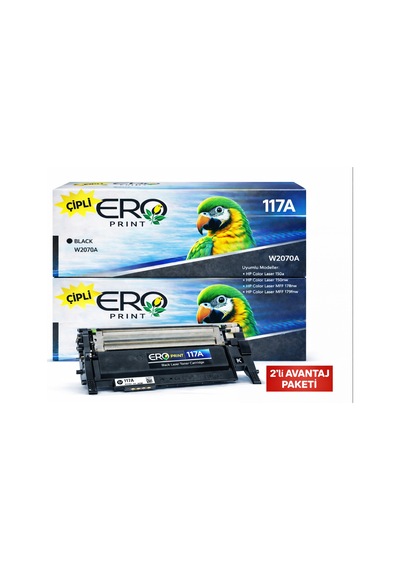 Hp Color Laser 150a Çipli Siyah Uyumlu Toner - 2'li  Paket
