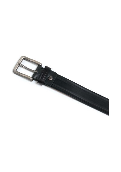 Siyah Erkek Gr-040-72 Grande Klasik Kemer Genişlik 4 Cm