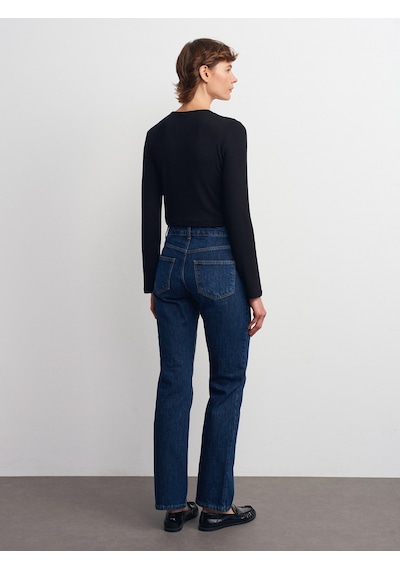 Dilvin 72049 Comfort Likra Stright Pantolon-lacivert Lacivert