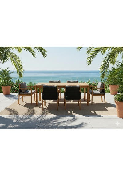Dynamic Masif Ahşap Iroko Ağacı Bahçe Balkon Salon Teras Masa Sandalye Takımı Dynamic Masif Ahşap Iroko Ağacı Bahçe Balkon Salon Teras Masa Sandalye Takımı