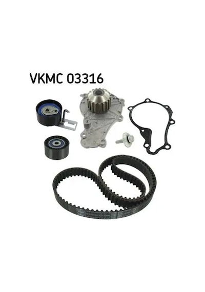 Volvo S80 Triger Seti + Devirdaim 1.6d 2012-2016 Skf Vkmc03316
