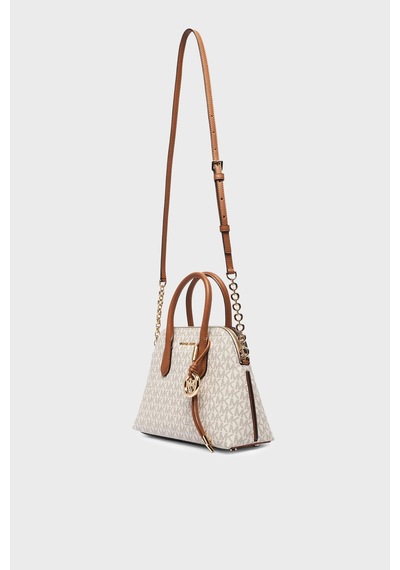 Michael Kors Logolu Çıkarılabilir Askılı Çanta 30t6gx4s2b149 Kadın Çanta 30t6gx4s2b 149 Ekru