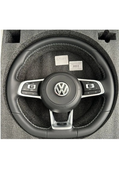 Volkswagen Golf 7,5 Passat B8 8,5 Uyumlu Deri Direksiyon Airbag Çok Renkli