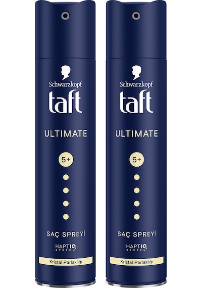 Taft Ultimate Sprey 250 Ml Kristal Parlaklığı X 2 Adet set-hnkl-2232-1370