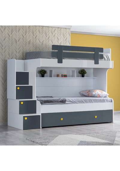 Ranza, Metris Yavrulu Ranza 3 Kapaklı Dolap 2 Adet Comfort Yatak 90 X 190 CM