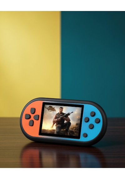 Mini Oyun Konsolu 520 Oyunlu Hd Lcd Ekranlı Xxuczzzq8ateri-12