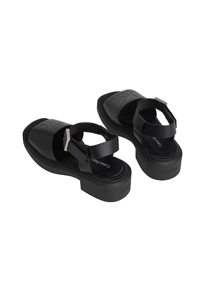 Calvin Klein Kadın Chunky Sandal Lth Mg Sandalet Hw0hw031310gj-16304 Siyah