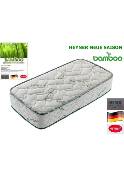 Uzunbebe 80X180 Heyner Bamboo Ortopedik Yaylı Yatak | Yaylı Yatak 80X180