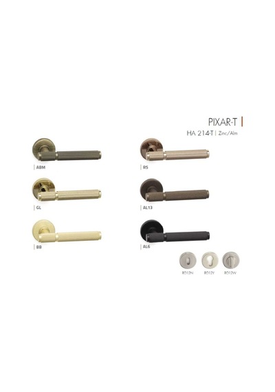 System Pixar-t Kapı Kolu Rose Renk Ha214tro12 Rs
