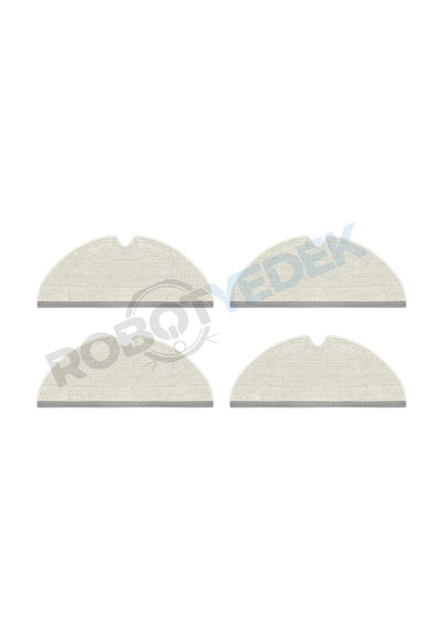 Roborock Q8 Max, Q8 Max Plus 4 Adet Mop Fiber Paspas