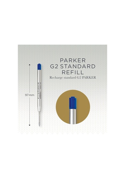Parker 1950371 Quinkflow Tükenmez Kalem Yedeği, Orta Kalınlıkta U Çok Renkli