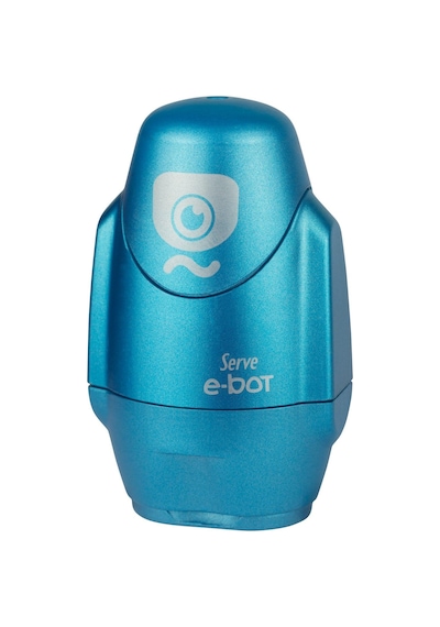 E-bot Silgili Kalemtiras Metalik Mavi Tekli