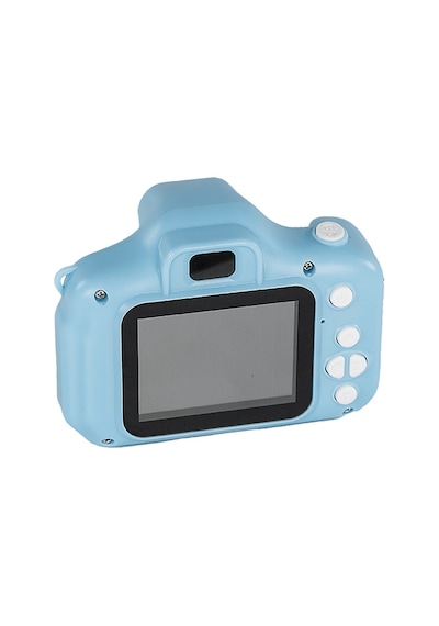 Acton Unicorne Full HD Dijital Çocuk Fotoğraf Makinesi Mavi Silikon Kılıflı