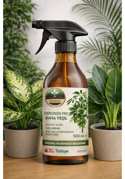 Tarm Evergreen Pro Sprey - Daha Yeşil Bitkiler İçin Aminoasitli Ve Hızlı Etkili Bitki Besini 500 ML
