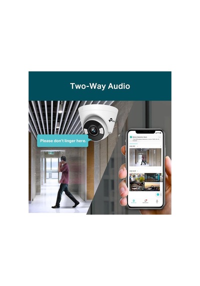Tplink-vigi Tp-lınk C440 V2 4mp 4mm Lens 30 Metre 7/24 Full Color İnsan/araç Algılama Dahili Mi