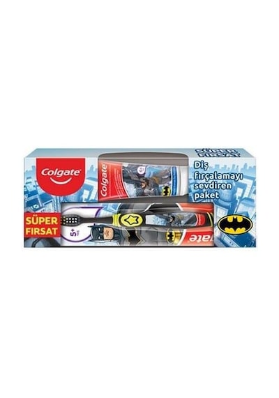 Colgate Çocuk Diş Macunu 75 ml + Diş Fırçası Batman