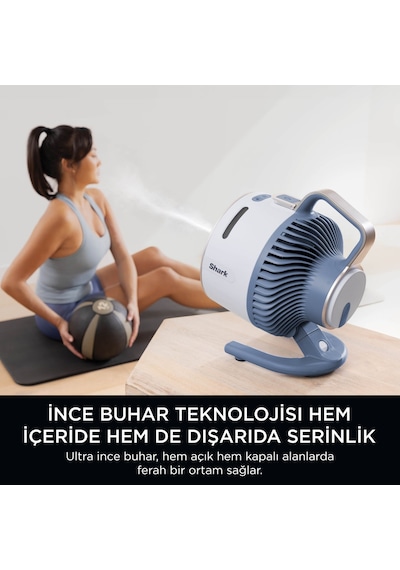 Shark Flexbreeze Hydrogo Serinletici Buharlı Fan