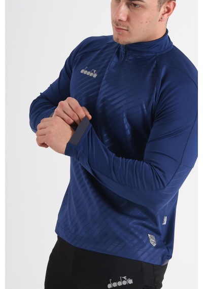 Diadora Elite Antrenman Eşofmanı Tek Üst Lacivert