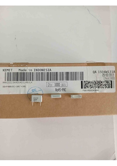Mmk10223k400a01l4bulk 8.2nf 400v 10 0.1 Polyester Kondansatör 100 Adet