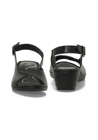 Polaris 105809.z6fx Siyah Kadın Comfort Sandalet 000000000102250571 Siyah