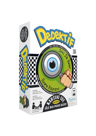 Dedektif Dikkat Ve Zeka Kutu Oyunu
