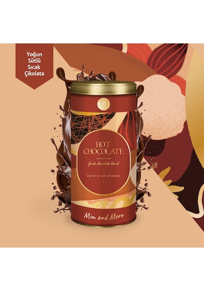 Hot Chocolate - Sütlü Sıcak Çikolata Hot Chocolate, Tin, 200 Gr