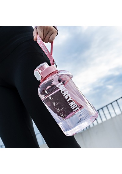 Sporcu Su Matarası 2500 Ml Pembe