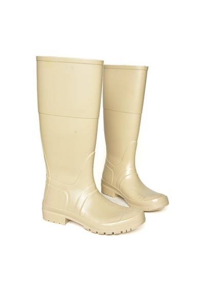 Fox Shoes T858704009 Bej Yağmur Çizmesi Bej-suni Deri Bej