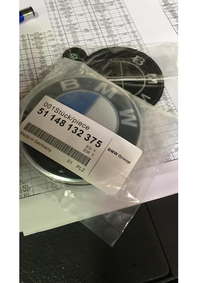 BMW E60 ÖN ARKA KAPUT LOGO TAKIMI(OEM KALİTE)