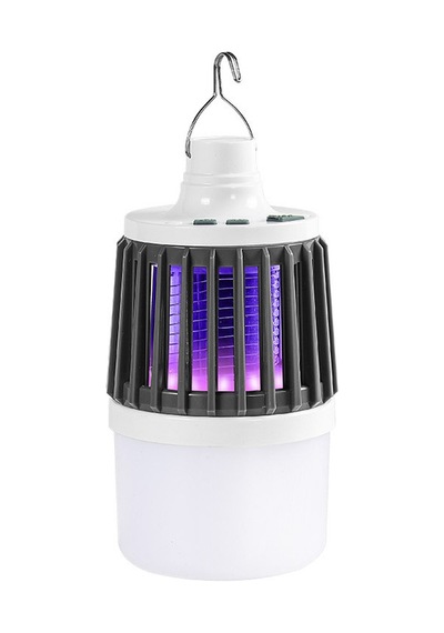 Powermaster Mx-858 Usb'li Sinek Öldürücü Özellikli 3 Modlu Şarjlı Kamp Feneri Siyah