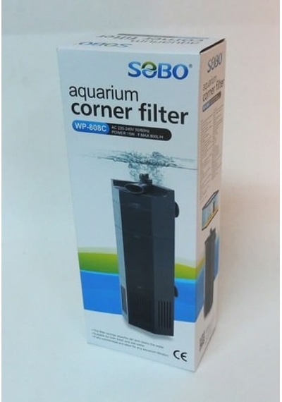 Sobo Wp-808C Akvaryum Köşe İç Filtre 800 L/S 15 W