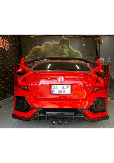 Honda Civic Fc5 Kare Plakalik 2016-2022 547418176