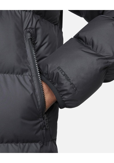 Nike Windrunner Primaloft Storm-fıt Kapüşonlu Şişme Erkek Ceketi-7012 Siyah