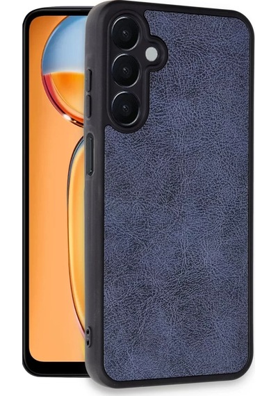 Newface Samsung Galaxy A05s Kılıf Aras Deri Kapak - Lacivert