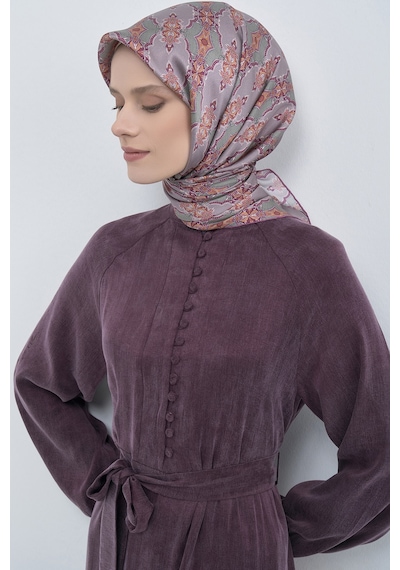 Armine Saf İpek Sura Eşarp-2026 İlkbahar-yaz- 952200d Gül Kurusu