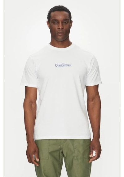 Quiksilver Fineline Erkek Tişört Beyaz