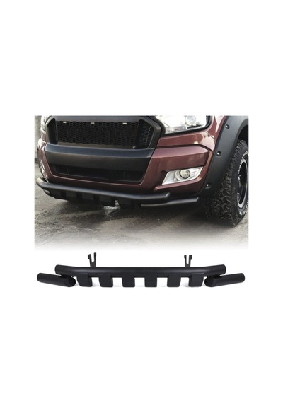 Ford Ranger T6 T7 T8 Shark Ön Koruma Demiri Ön Tampon Koruma Barı Siyah