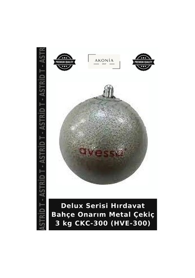 Delux Serisi Hırdavat Bahçe Onarım Metal Çekiç 3 Kg Ckc-300 Hve-300