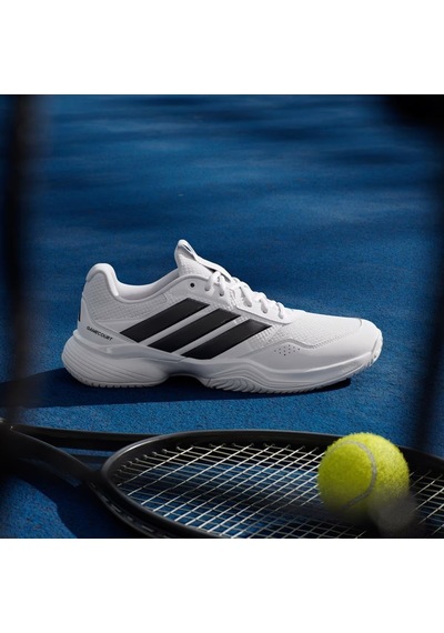 Adidas Kı3595 Gamecourt 3 Sert & Toprak Kort Erkek Tenis Ayakkabısı Beyaz