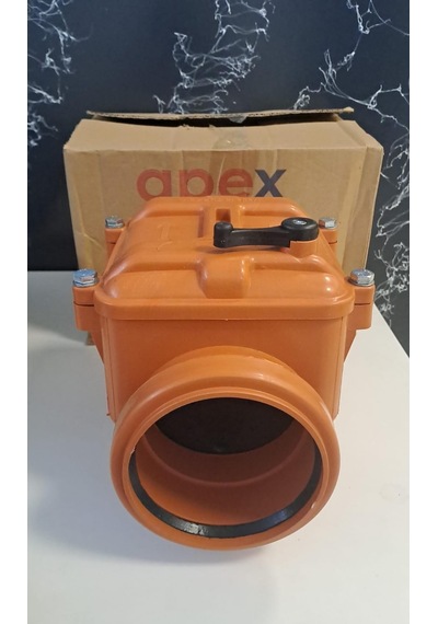 Pvc Çekvalf Ø125 Kilitli