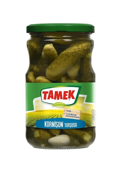 Tamek Kornişon Turşusu 350 Gr X 3 Adet