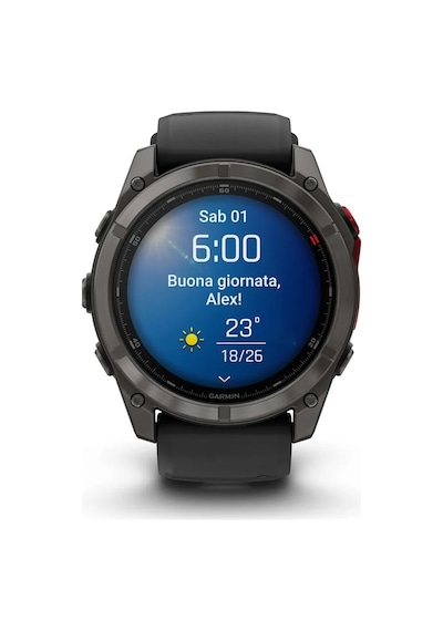 Garmin Fenix 8 - 51 MM Microled Sapphire Silikon (Distribütör Garantili)