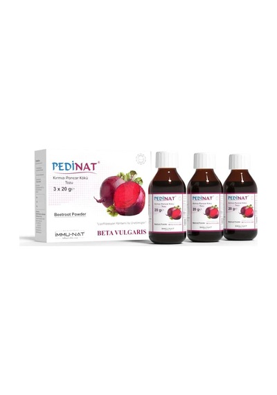 İmmunat Pedinat Kırmızı Pancar Kökü Tozu 3 x 20 gr