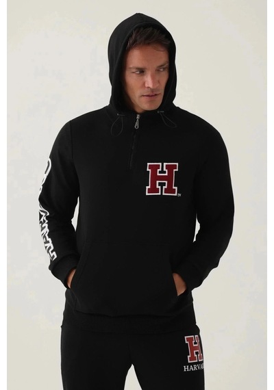 Harvard Erkek Tek Üst - Siyah