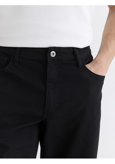 Lcwaıkıkı Classic Siyah Slim Fit Erkek Şort