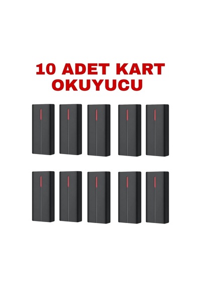 Sr-207 Em-w Ip68 Rfıd Proximity Kart Okuyucu 125 Khz 10.000 Kullanıcı Kapasiteli Dış Ortam Geçiş Sistemi 10 Adet