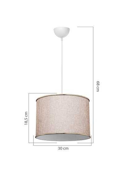 Modelight Nara 30luk Sarkıt Kumbeji Bej