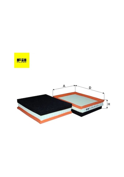 Hava Filtresi 208-308-3008-c3-c4-partner Dv6fc Fil Filter 9802348680 1638027780 Ds, Cıtroen, Peugeot, Opel, Toyota