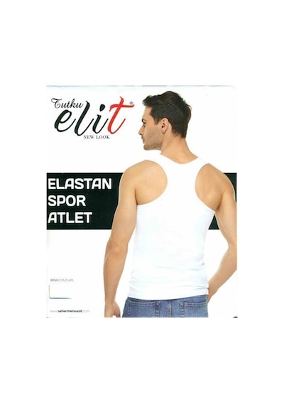 Tutku Elite Erkek Elastan Spor Atlet 1304 6'lı Paket Beyaz Tutku Elite Erkek Elastan Spor Atlet 1304 6'lı Paket Beyaz