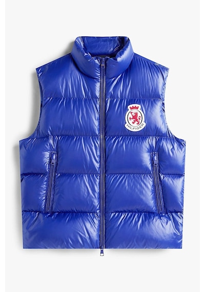 Tommy Hilfiger Erkek Şişme Yelek Saks